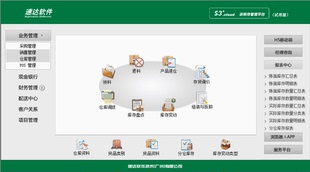 速达S3.cloud进销存商业软件仓库管理项目资料费用开支永久用户