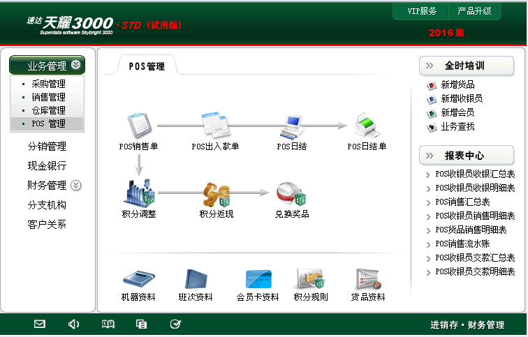 速达天耀3000STD进销存管理软件采购销售分支客户账务永久用户