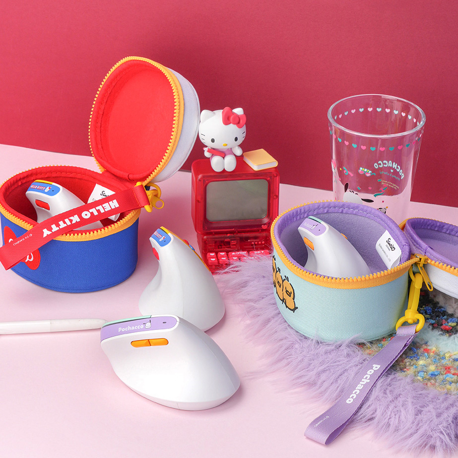 韩国人体工学创意直立竖握式鼠标静音无线蓝牙鼠标办公家用