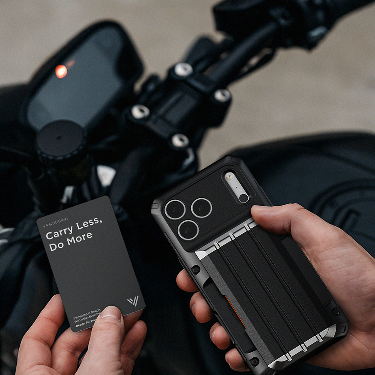 韩国vrs适用苹果17promax手机壳全包镜头高防护军工户外iPhone17pro保护套炫酷野营可放卡耐摔带挂绳创意插卡