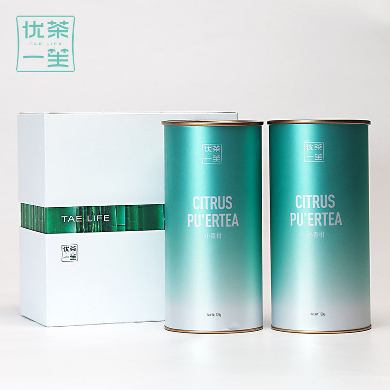 优茶一笙新会小青柑鲜爽柑普茶240g青柑陈熟普洱双罐礼盒年货送礼|msdalam kategori teh, alternatif/bunga/buah-buahan/pemprosesan semula teh, alternatif/Teh herba - dari Buy2taobao.com untuk memberikan perkhidmatan ejen Taobao profesional membeli