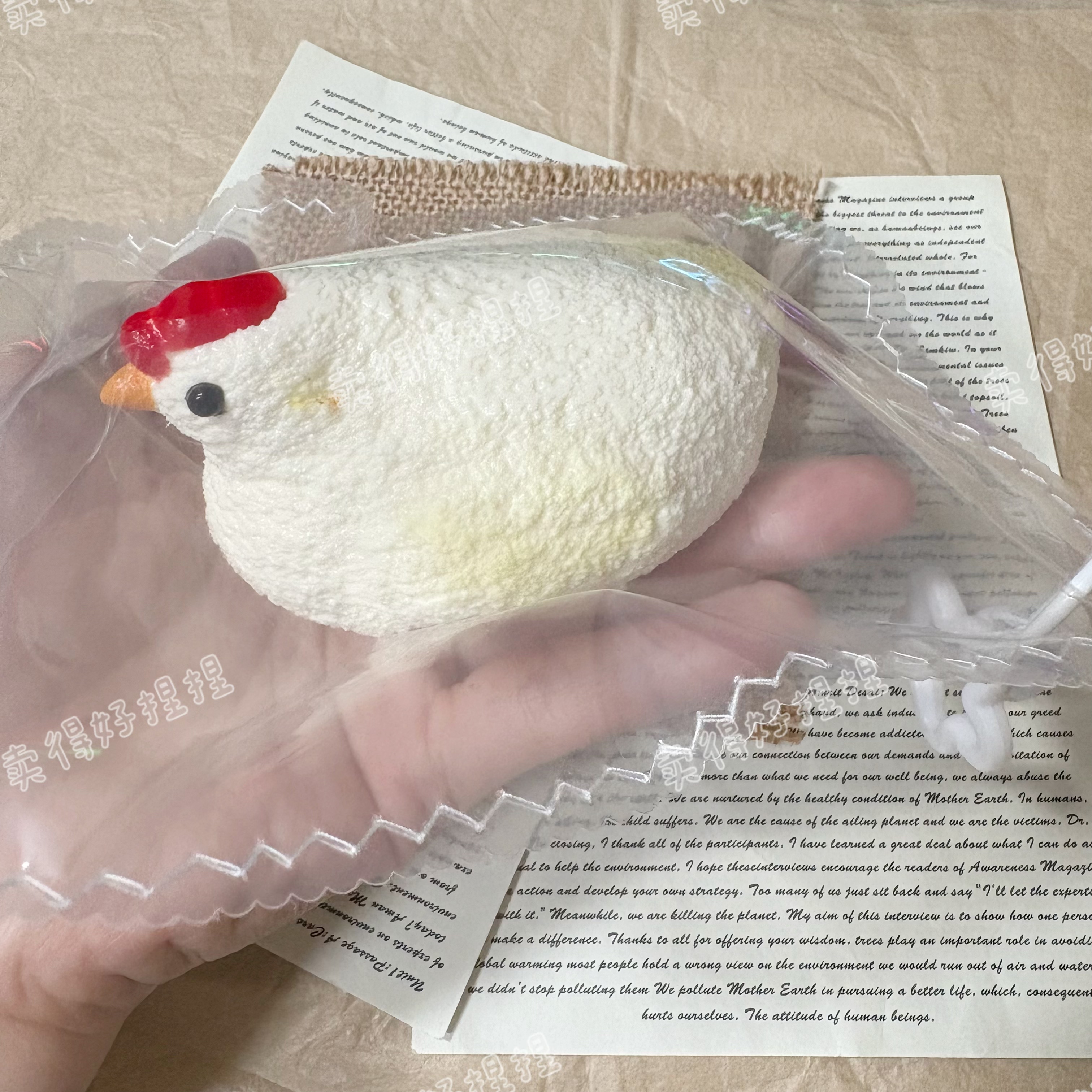 可爱母鸡捏捏解压超软慢回弹爆浆食品级硅胶送礼减压神器学生玩具