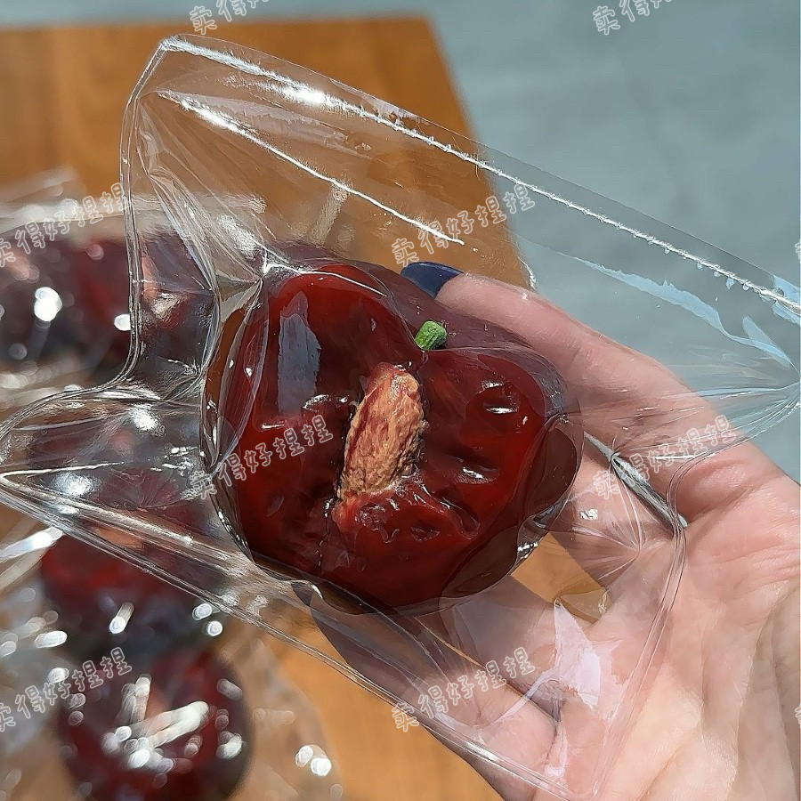 仿真车厘子水果捏捏解压慢回弹超软食品级硅胶送礼学生党减压玩具