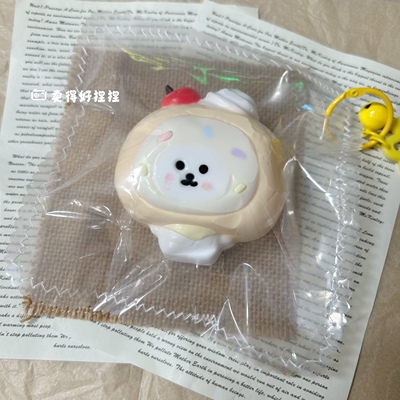 蛋糕卷自嘲熊捏捏解压慢回弹超软泥感爆浆食品级硅胶送礼学生玩具