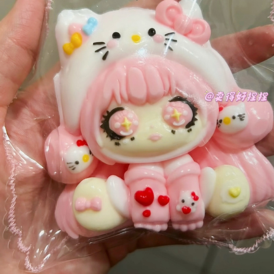 spkt捏捏奶油泥感慢回弹超软解压食品级硅胶送礼物女平价学生玩具