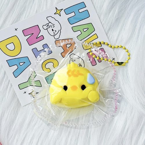 动物头捏捏挂件解压食品级硅胶慢回弹泥感超软学生党减压神器玩具