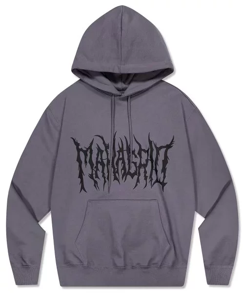 [【MAHAGRID】GOTH мужской и женский талисман шипованный принт свободный свитер]