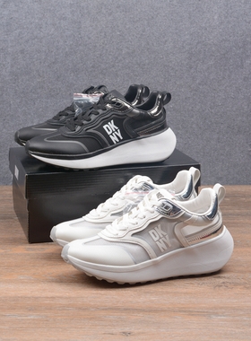 外贸原单出老美轻奢好货DK女士夏季冰丝透气休闲鞋厚底增高坡跟女