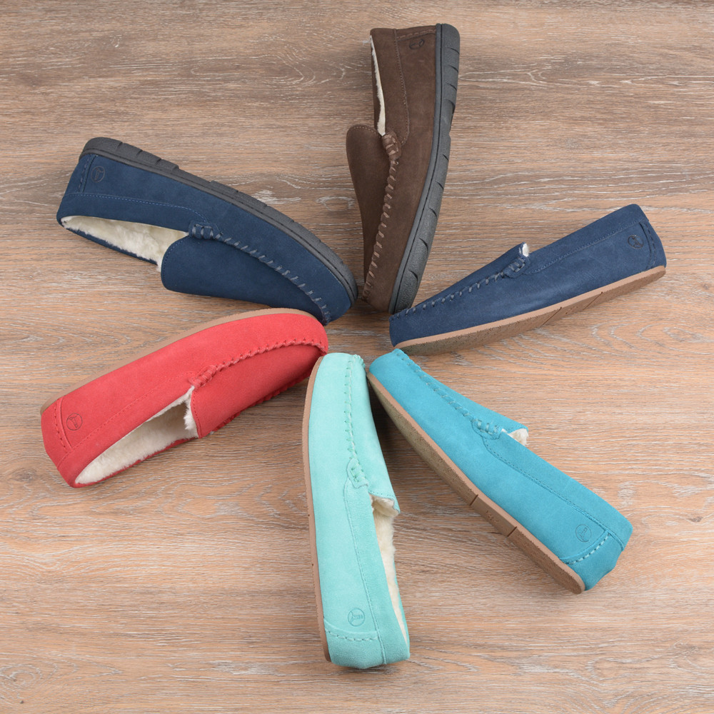 在售59美刀！外贸出老美男女冬季加绒保暖居家休闲外穿豆豆鞋亲子,流行男鞋,乐福鞋（豆豆鞋）,淘宝优惠券,粉丝福利购,淘宝优惠卷