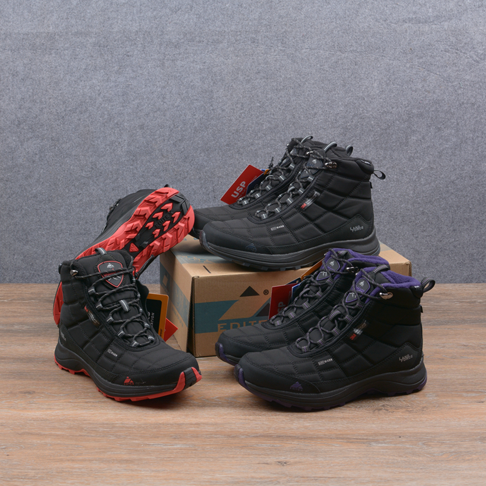 在售8990卢布！外贸原单出俄罗斯男女防水3M棉抗寒保暖雪地户外鞋