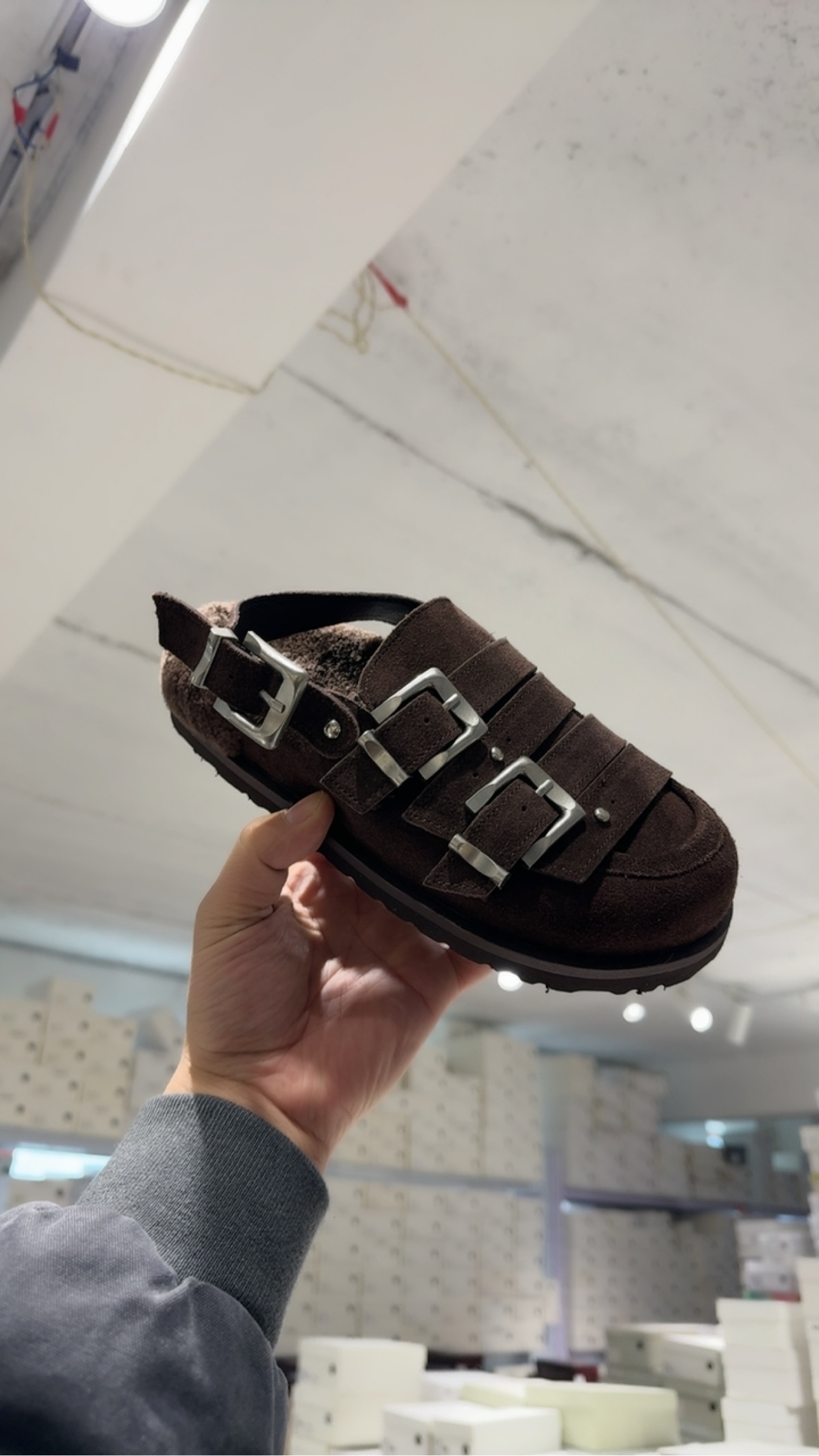 -b柏3566-978头层牛皮羊毛