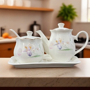 陶瓷调料罐套装家用厨房调味罐盐罐糖罐佐料盒油盐酱醋瓶罐子组合