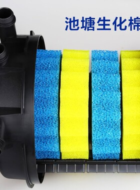 森森CPF/CPA系列过滤桶滤芯原装格池池塘过滤器用过滤棉快速净水