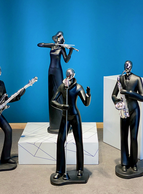 书房客厅装饰摆件树脂摆件北欧