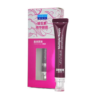 康高秀维生素精华眼霜15g 盈润紧致收缩毛孔眼袋细纹黑眼圈CK