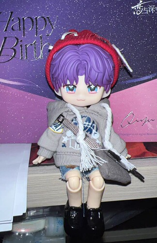 沈星回ob11娃娃恋与深空GSC整娃黎深秦彻祁煜可动人偶12分BJD