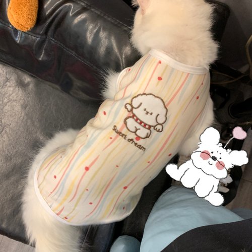 可爱宠物猫咪衣服春秋季无袖背心