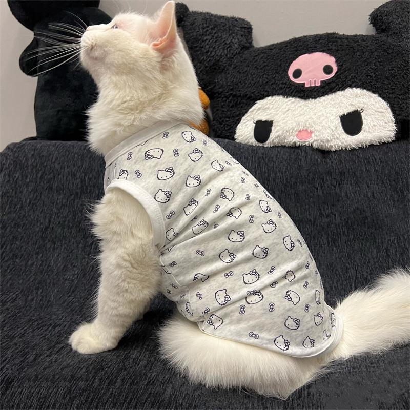 防脱毛宠物衣服可爱凯蒂猫