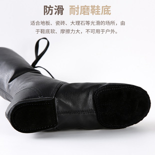 2026新款蒙古舞蹈靴子皮演出蒙古族新疆藏族舞鞋民族跳舞表演男女