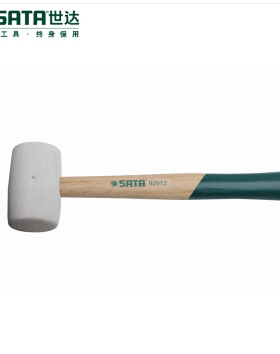 世达工具木柄白胶锤橡胶锤橡皮锤子橡皮榔头安装锤92912 92913