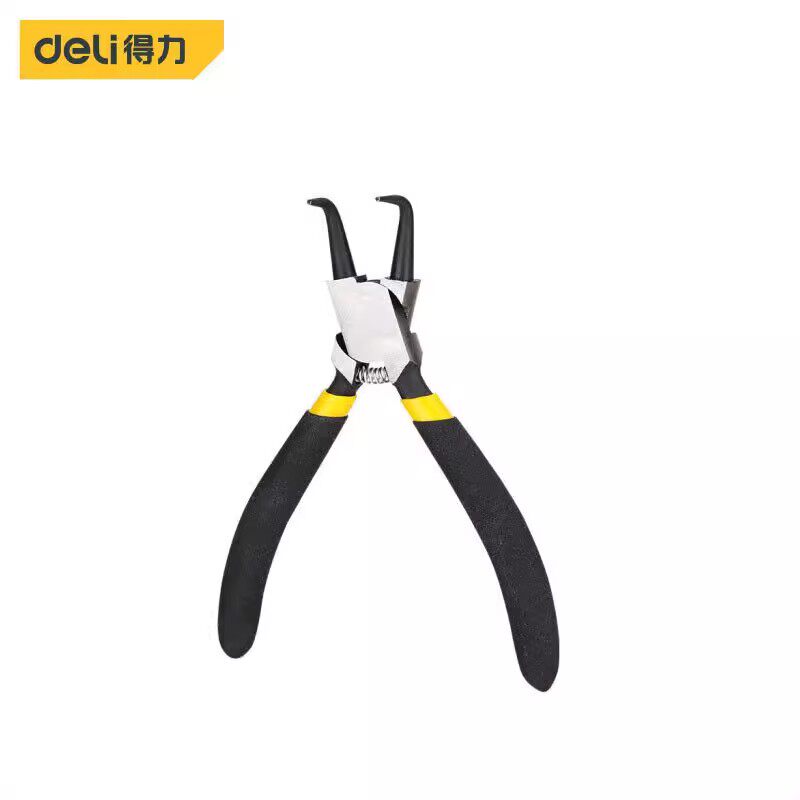 得力工具日式内弯卡簧钳DL0333 DL0343 DL0353 DL0363