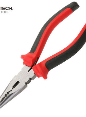 捷科工具RP-6/RP-8双色柄多用尖嘴钳080206 080208