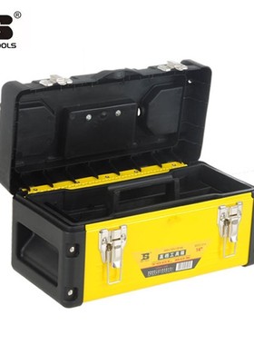 波斯工具多功能五金铁塑工具箱BS521214/BS521217/BS521219