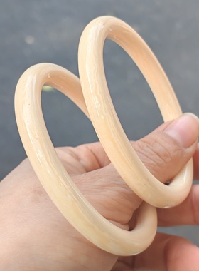 精品象牙果精雕手镯正品光面雕花象牙果手镯新品饰品礼物 民族风