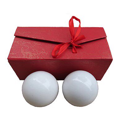 中老年人健身球手球天然玉石阿富汗玉手转球 按摩球保健球 手把件