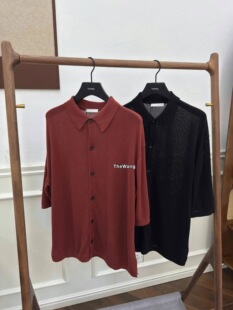 Lem风格25ss新款三股棉Polo衫