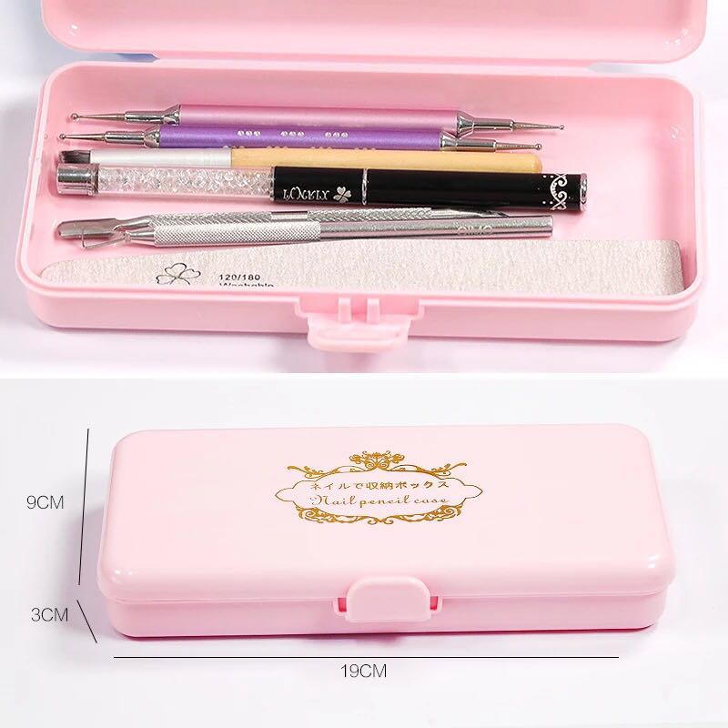 搓条用笔海绵袋盖糖果色美甲工具