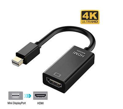 Mini dp转Hdmi 4k2k 雷电接口高清转接线适用于苹果电脑Macbook