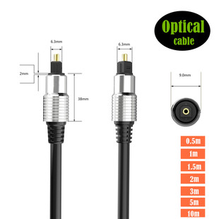 高品质光纤音频线toslink光纤线光纤音频线数字音响光纤线方转方