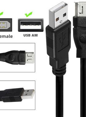 20cm IEEE1394火线Firewire 6Pin母转USB2.0AM转接线用于数码相机