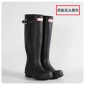 雨鞋 雨靴惠灵顿户外露营旅游女款 高筒高端英伦明星女款 防水防滑