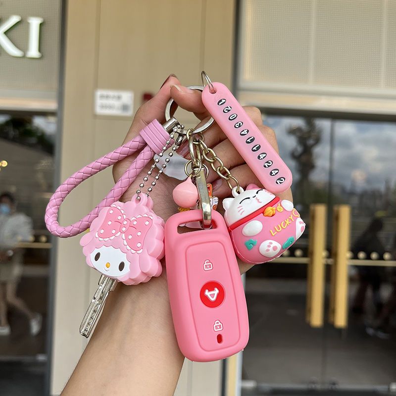 小牛电动车钥匙保护套壳扣包n1su十b电瓶mqi2s遥控壳uqi/gova卡通