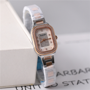 正品poscer宝时捷手表女表女士石英表镶钻潮流钢带防水保时捷8319