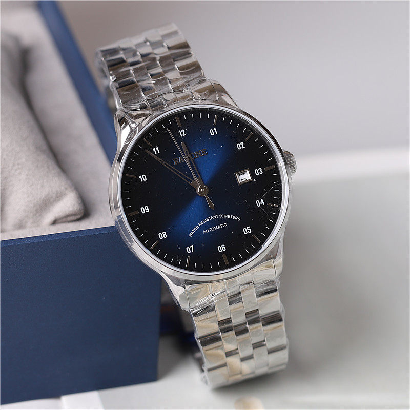 正品RARONE雷诺手表女表男表情侣表自动机械表潮流日历防水880098