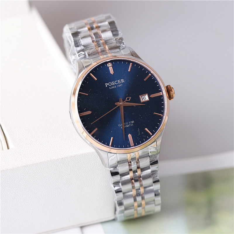 男士女式正品防水手表蓝宝石商务