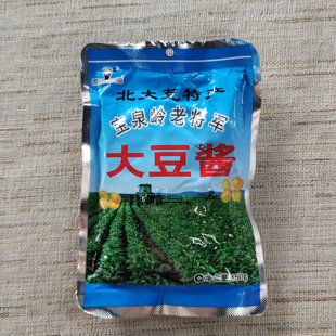 宝泉岭老将军大豆酱袋装东北大酱 炸酱面北大荒特产