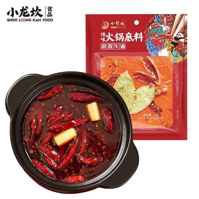 小龙坎 火锅底料 醇香麻辣牛油手工全型200g/袋怎么看?