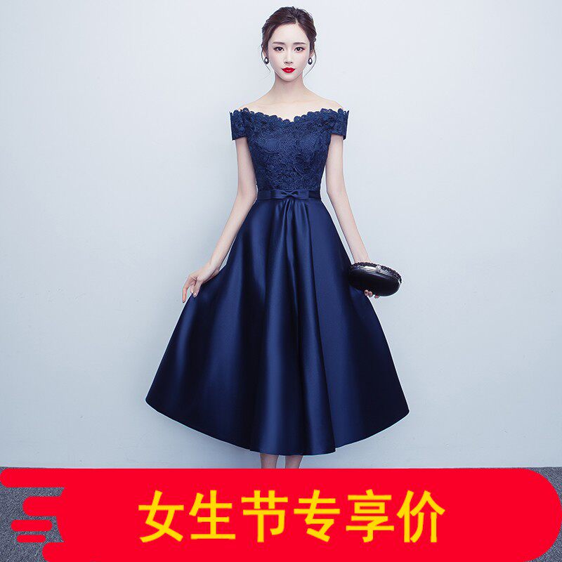 lady simple literature Dignified atmosphere Bridesmaid Dresses Toast clothing Confidante fashion skirt Evening dress Add fertilizer enlargein the Women's clothing/Boutique , Wedding/Cheongsam/Formal dress , Formal dress/Evening  category - from Buy2taobao.com to provide professional Taobao agent buy service