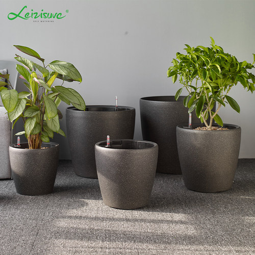 塑料北欧简约懒人自吸水花盆