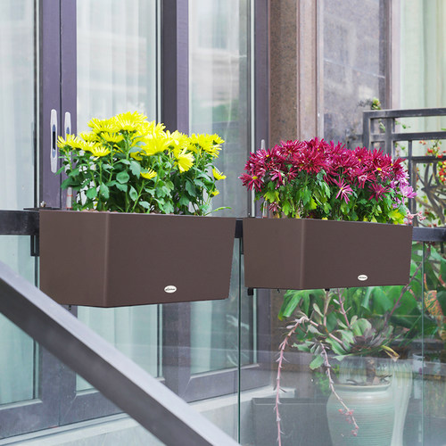 PP树脂耐磨阳台栏杆挂盆