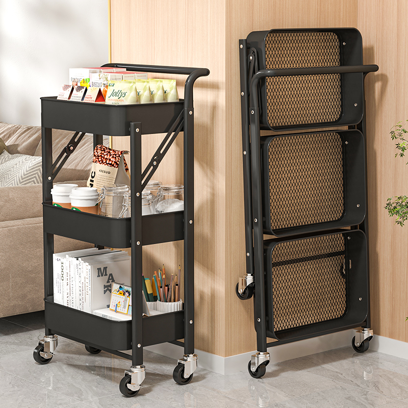 家用收纳手推车夹缝收纳