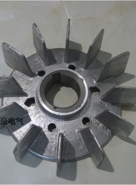 厂家直销 电动机配件Y315-2风叶110KW 铝制 外径335内径75高度100