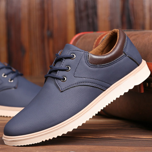 上班工作日常大头皮鞋防滑耐磨