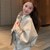 2025新款 正流行气质高级感 皮衣外套女超火小个子皮夹克酷飒风短款