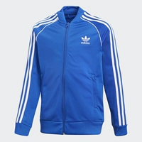 Adidas clover quần áo trẻ em nam và nữ áo khoác trẻ em lớn ba áo mùa thu và mùa đông áo khoác trẻ em CF8553 - Áo khoác thể thao / áo khoác áo khoác the thao puma nam