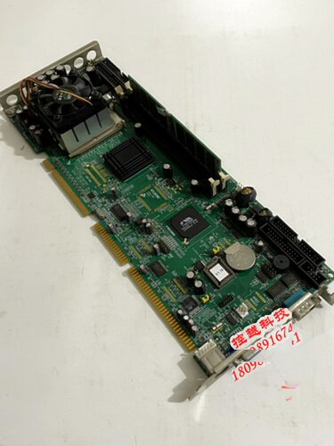 研华 PCA-6003 6003VE 工控机主板PCA-6003LV  带CPU 内存和风扇